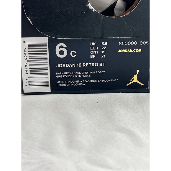 Toddler Air Jordan 3 Retro White Cement Yellow Baby Shoes TD 6c - Picture 10 of 10